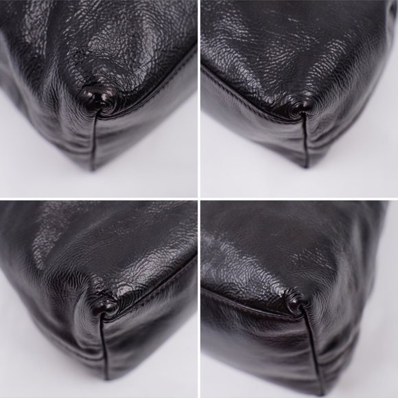 AV16❤️ GUCCI Patent Soho Chain Shoulder Bag - Picture 6 of 13